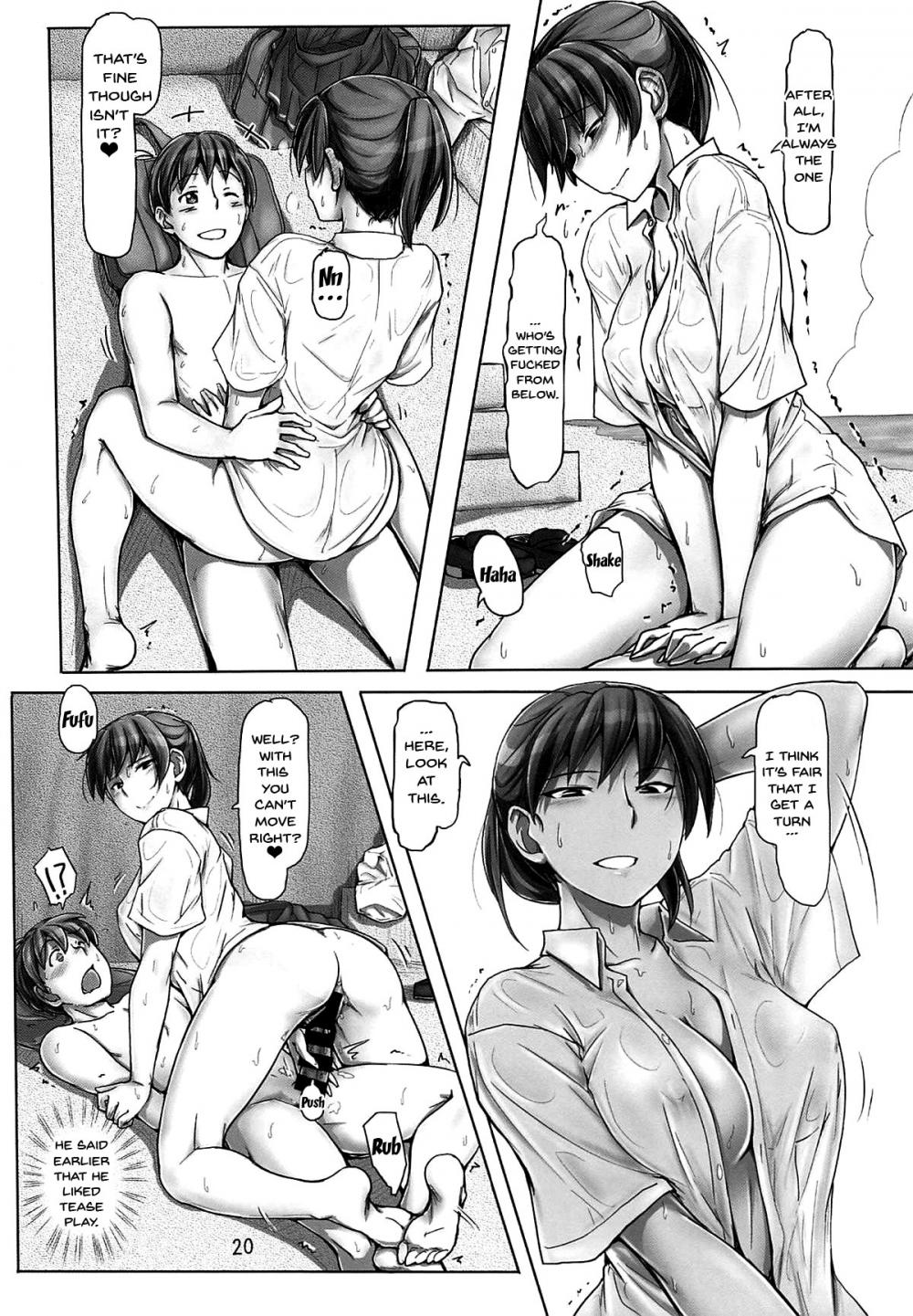 Hentai Manga Comic-Since I'm Already Wet It Can't Be Helped!-Read-19